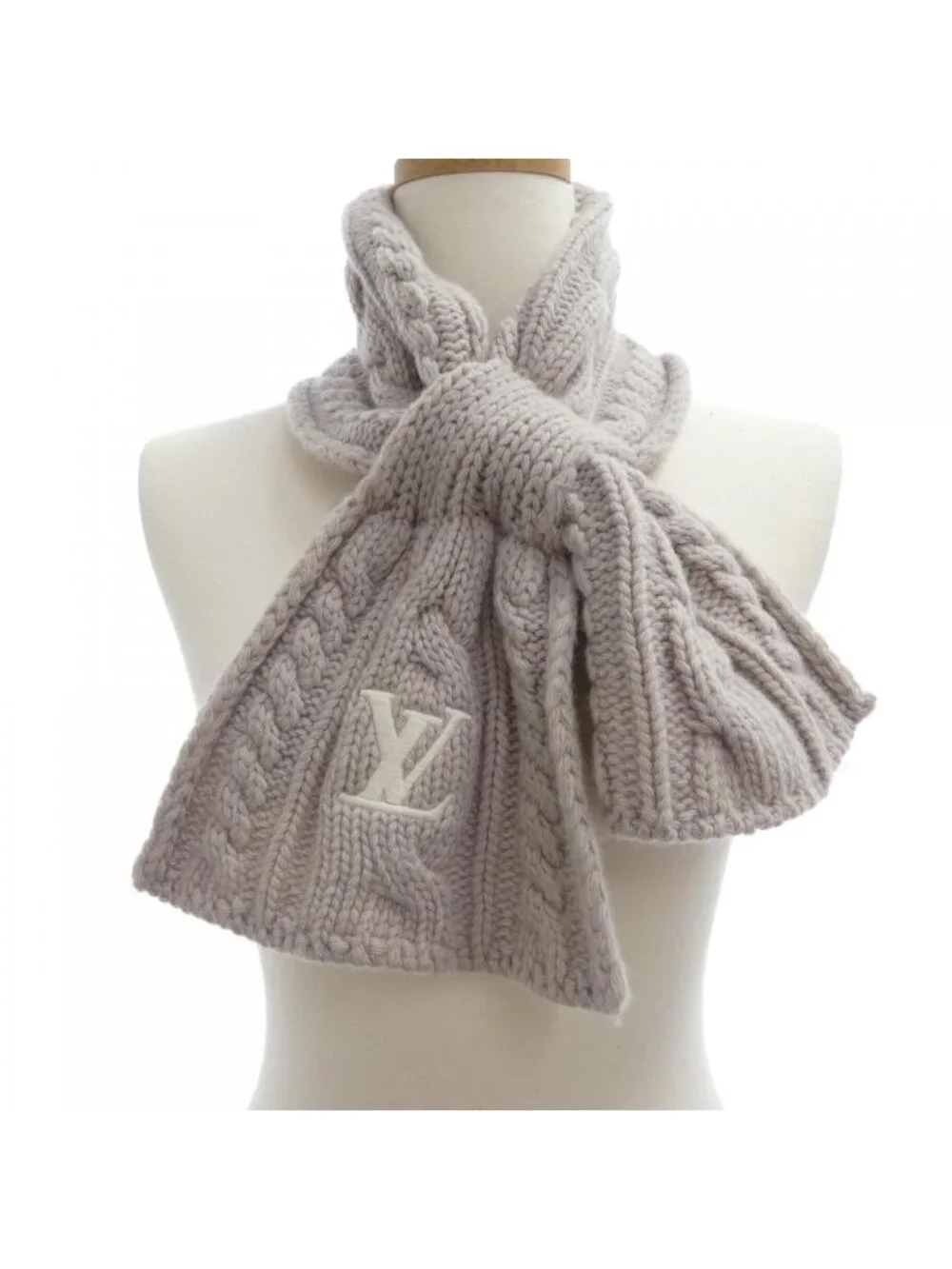 Louis Vuitton Only LV Mini Cable Scarf